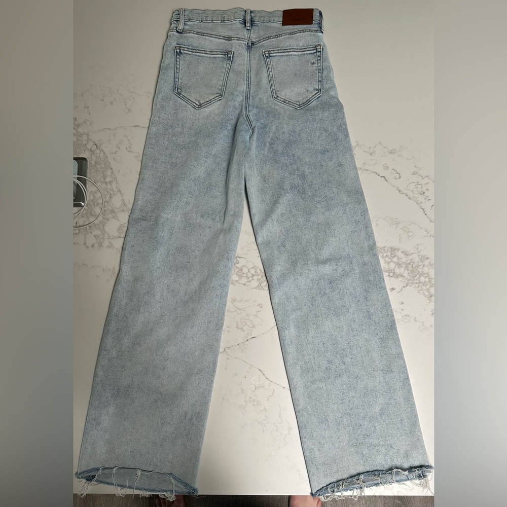 Stylish Light Blue Flare Jeans